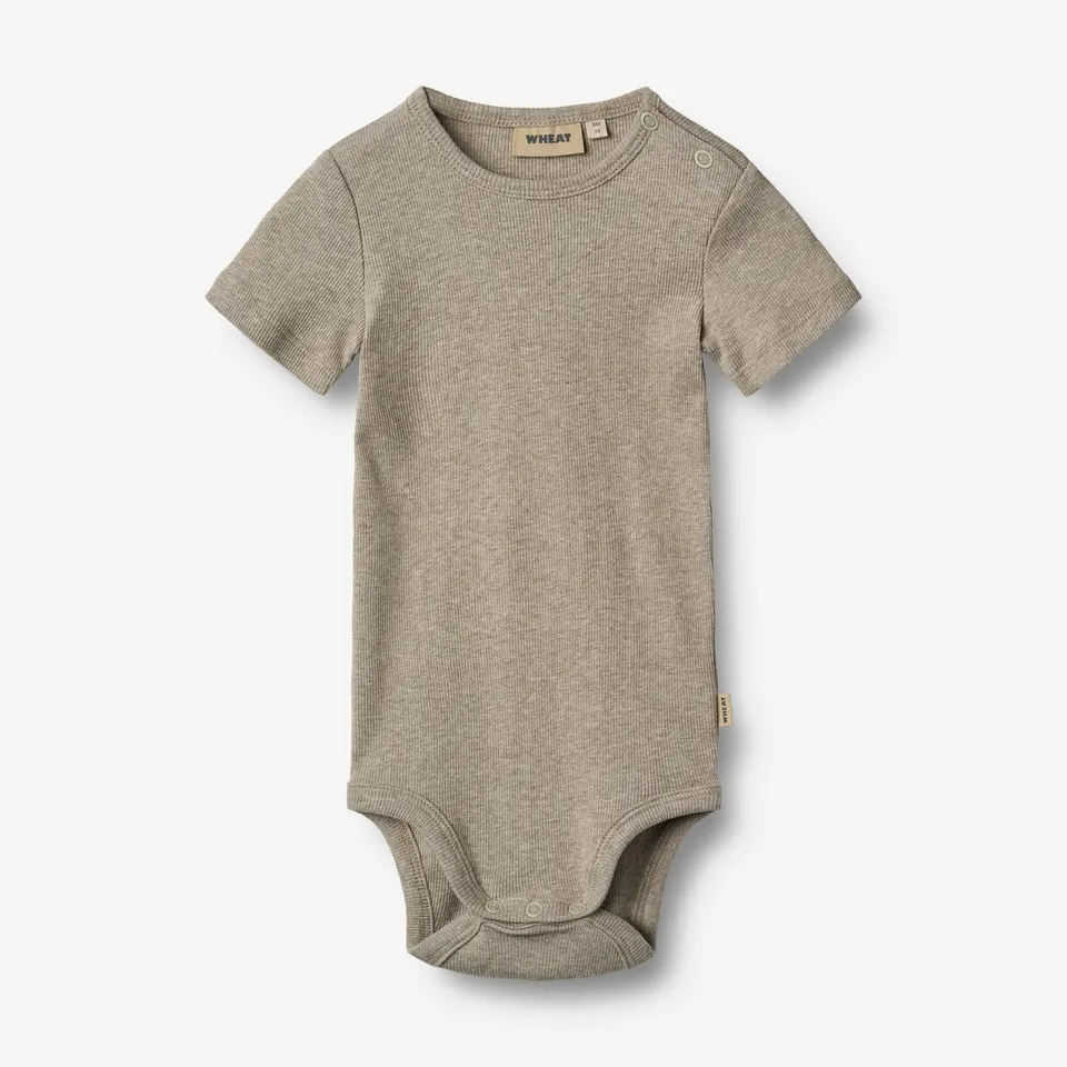 wheat-timo-kurzarm-body-gravel-melange-aus-bio-baumwolle image 1