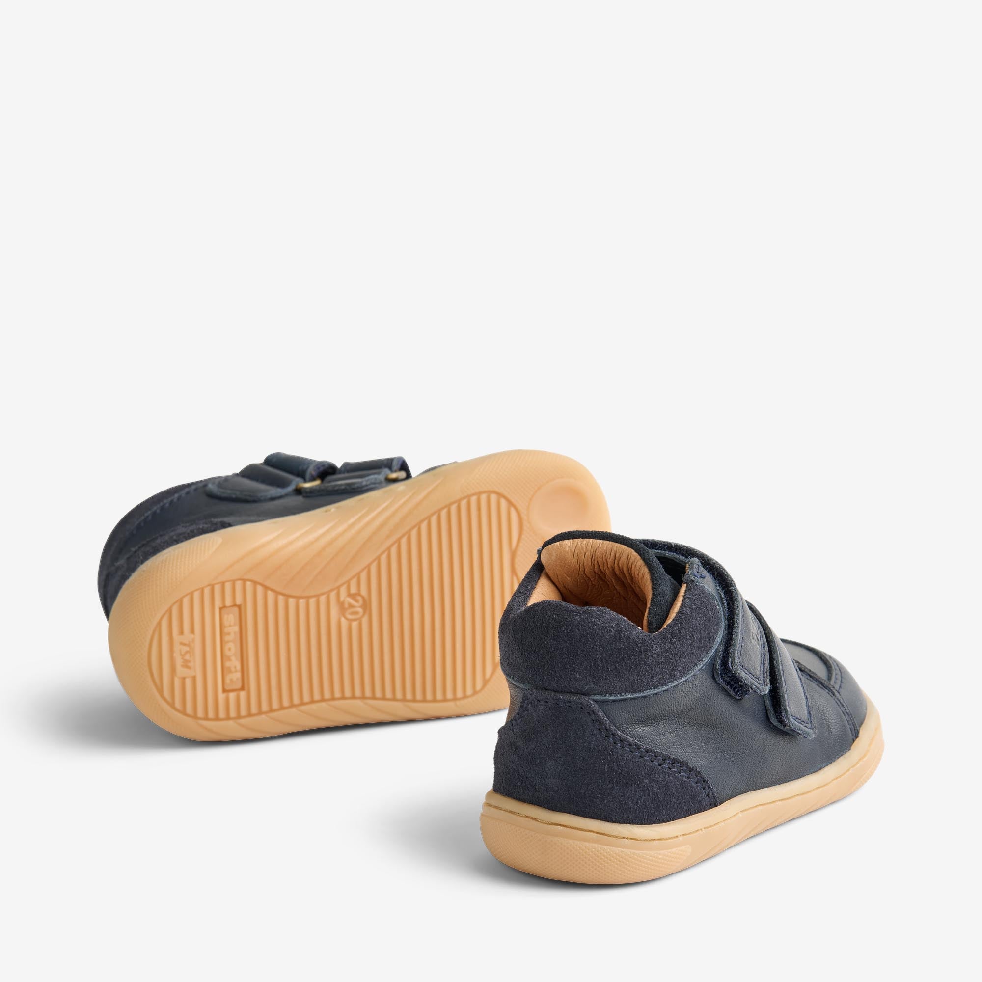 wheat-barry-prewalker-baby-navy-leder-barfu image 3