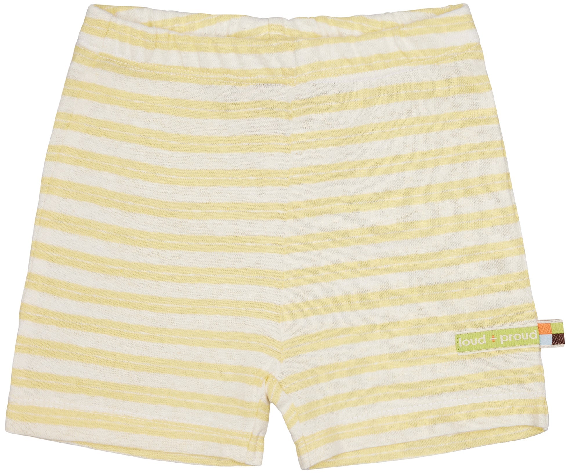 loud-proud-classics-short-ringel-leinen-sommerhose-blonde-86-92 image 3