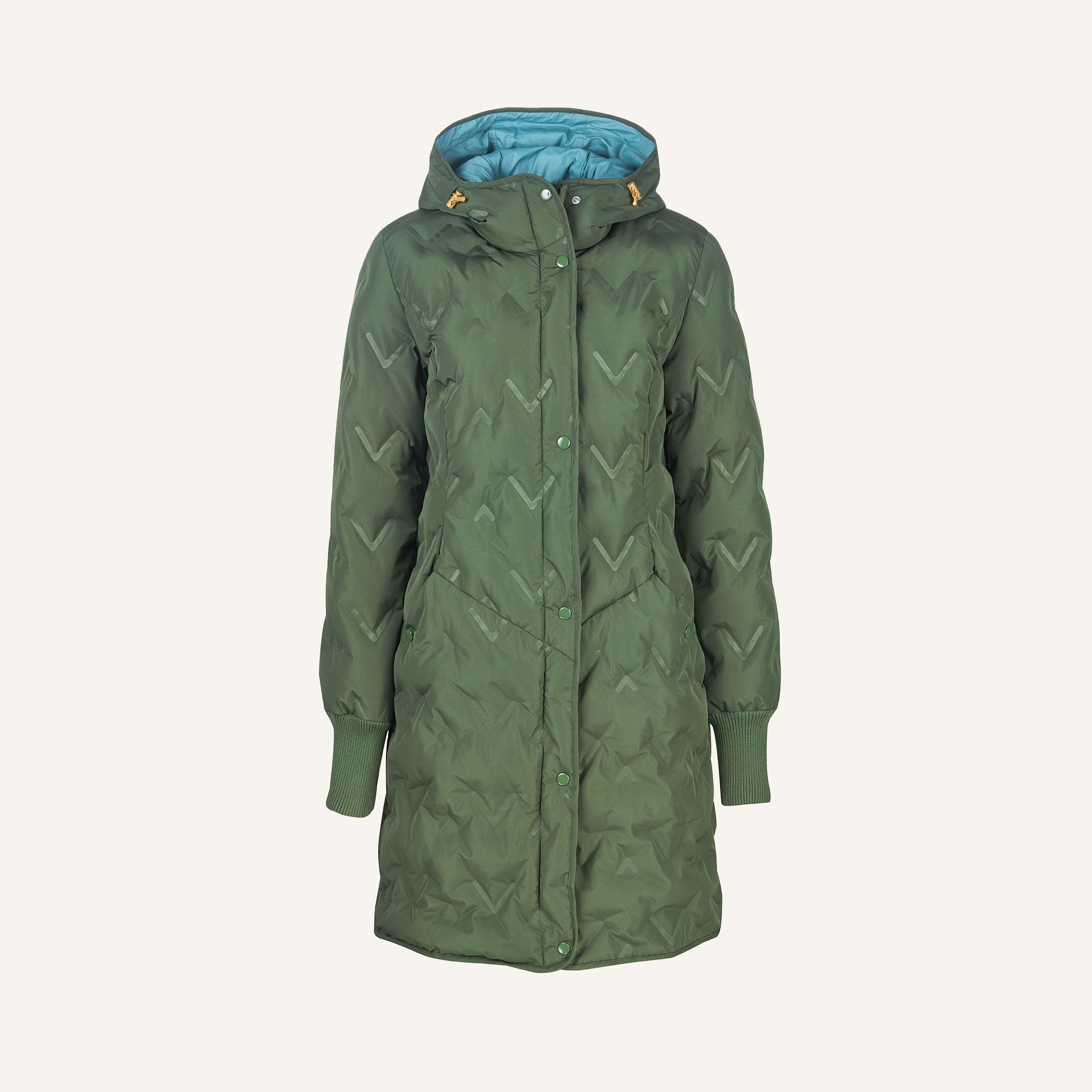 finkid-husky-juolukka-winterjacke-redwood-38-steppoptik image 1