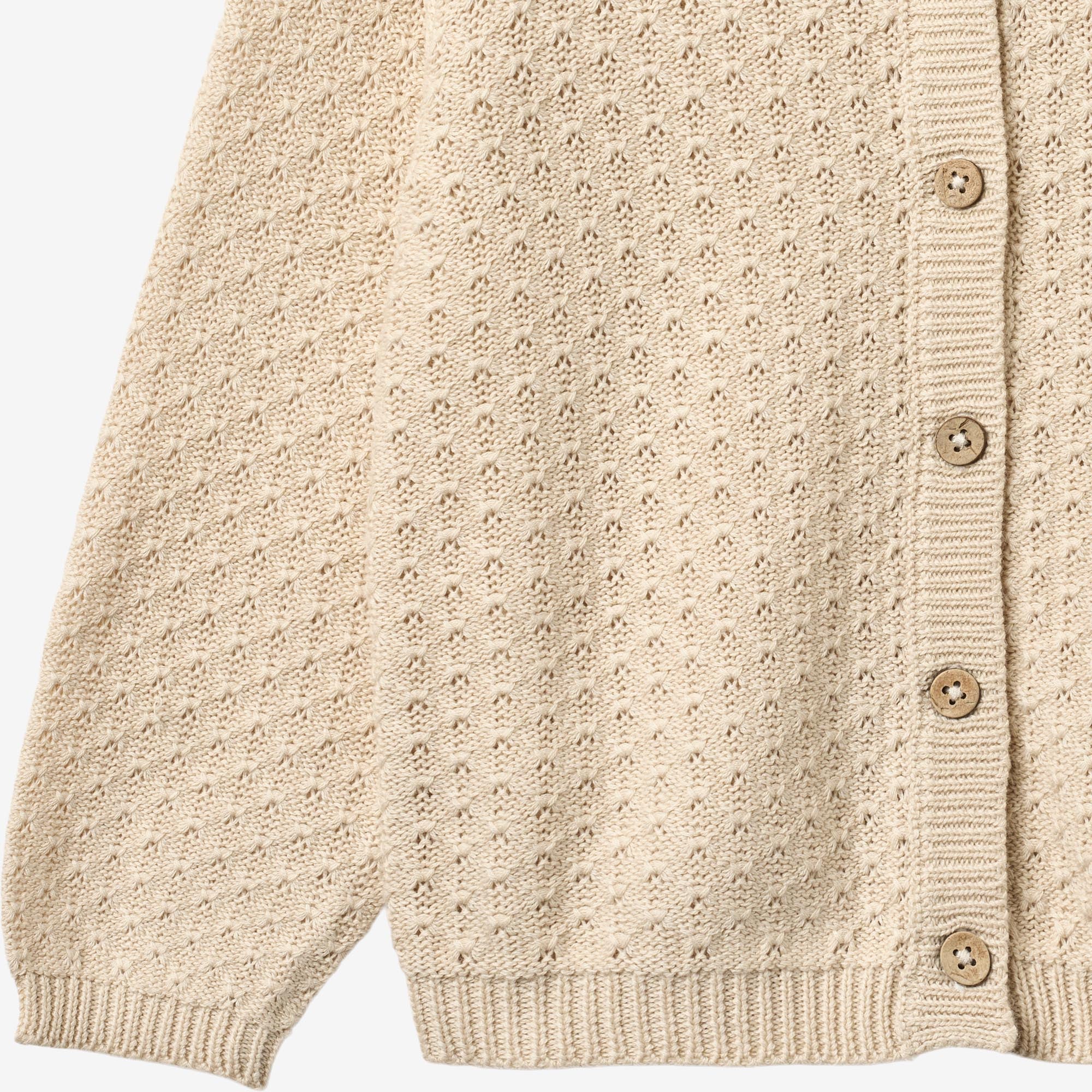 wheat-magnella-strick-cardigan-sandshell-bio-baumwolle image 6