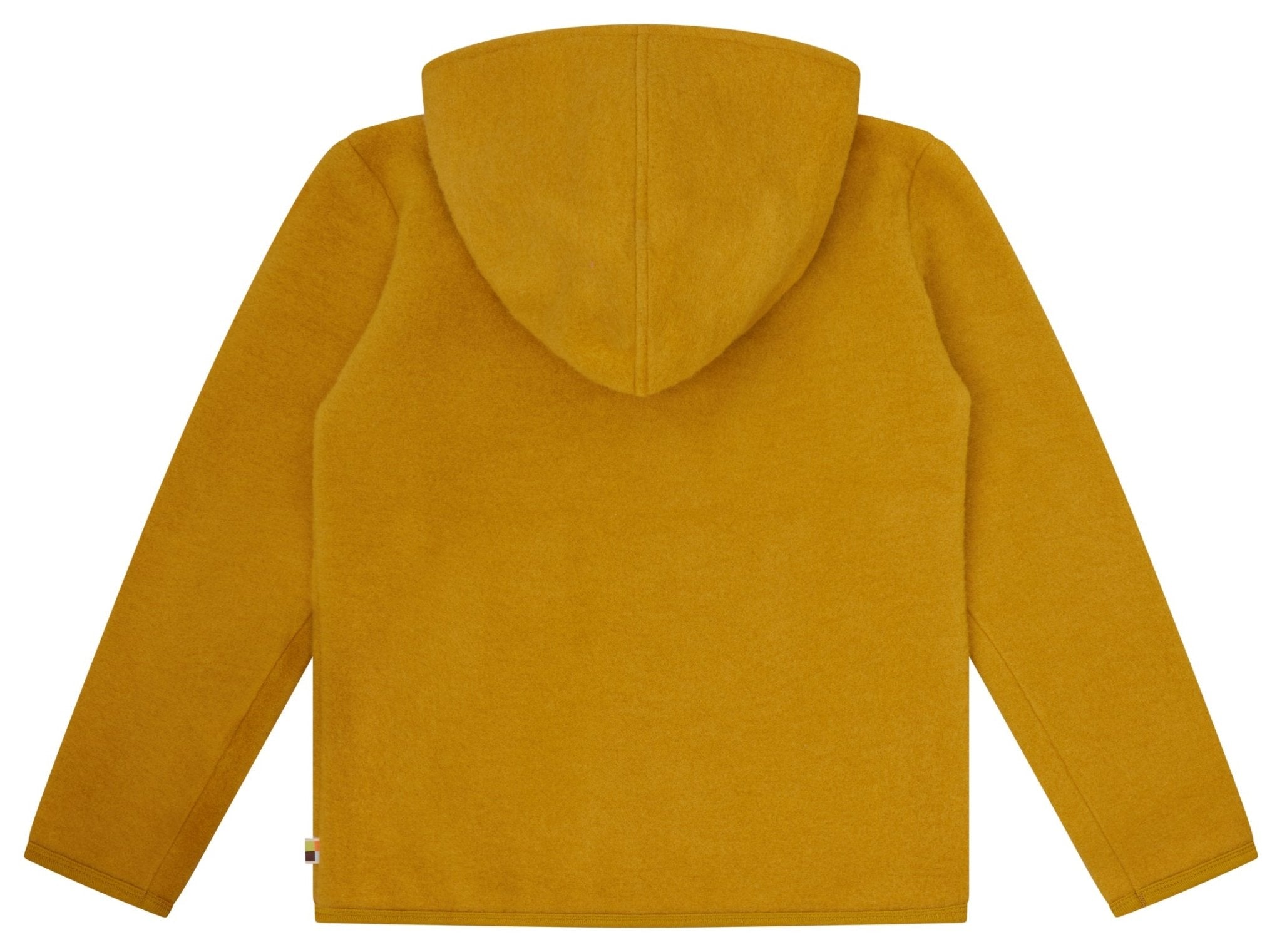 loud-proud-classics-merino-wollfleece-jacke-kapuzenjacke-curry image 2