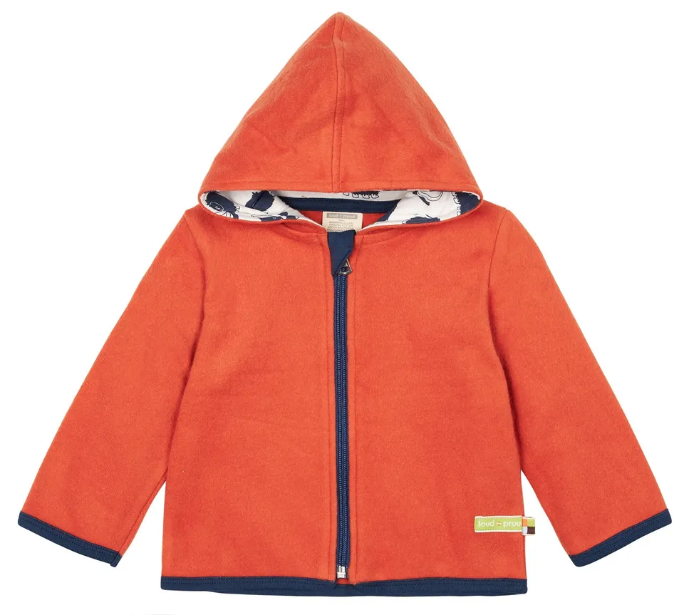 loud-proud-classics-jacke-fleece-kinderjacke-cinnamon image 1