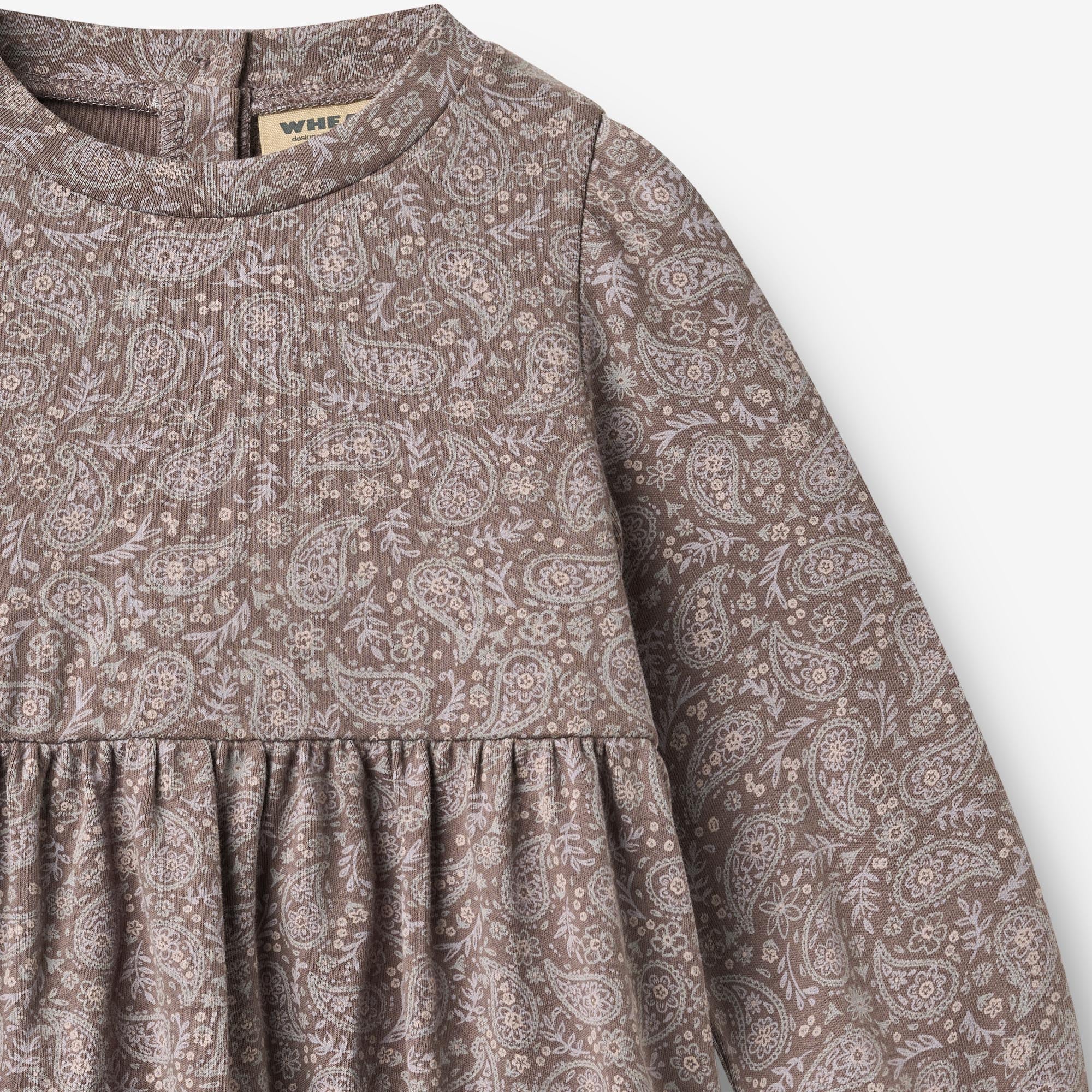 wheat-eliane-jerseykleid-plum-paisley-gr-80-bio image 3