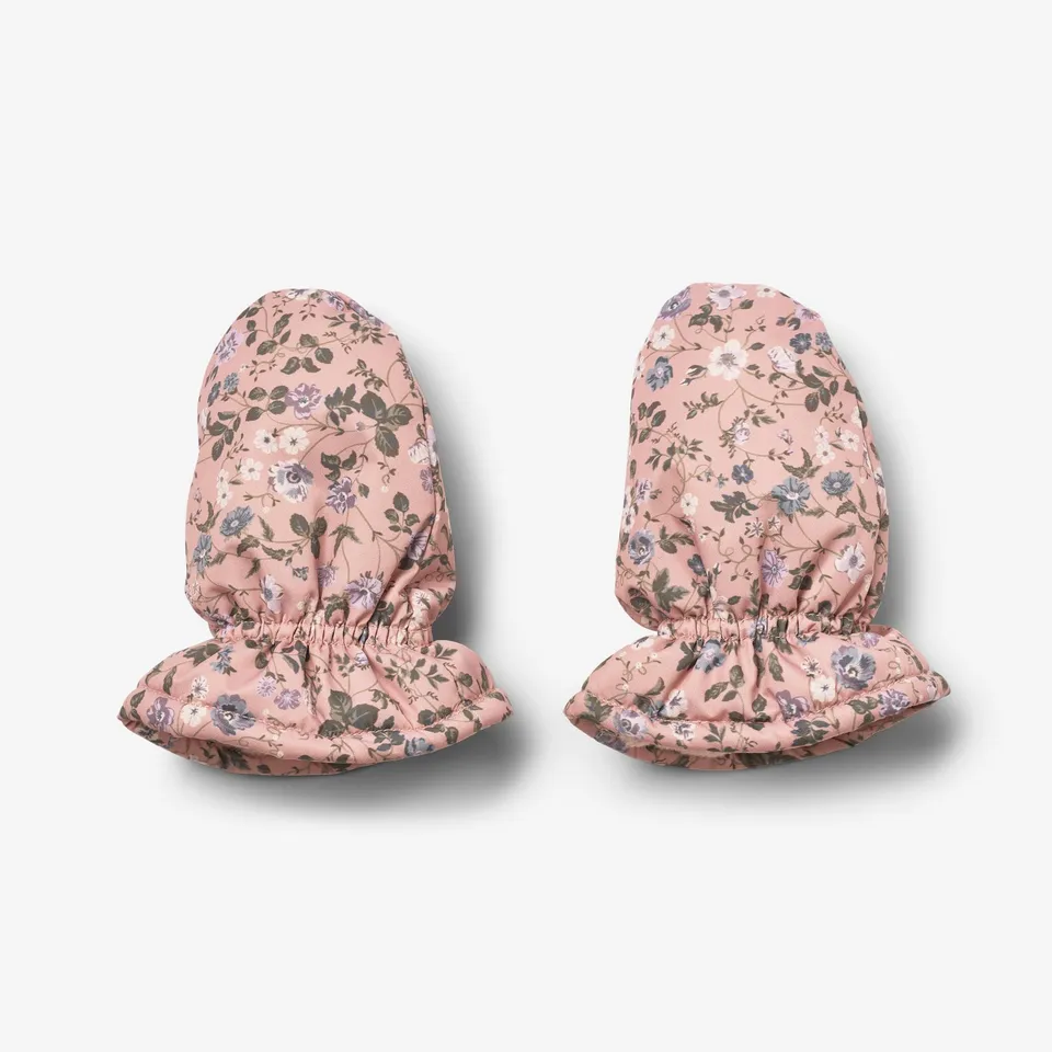 wheat-puffer-baby-mittens-muffu-f-ustlinge-rose-powder-flowers image 1