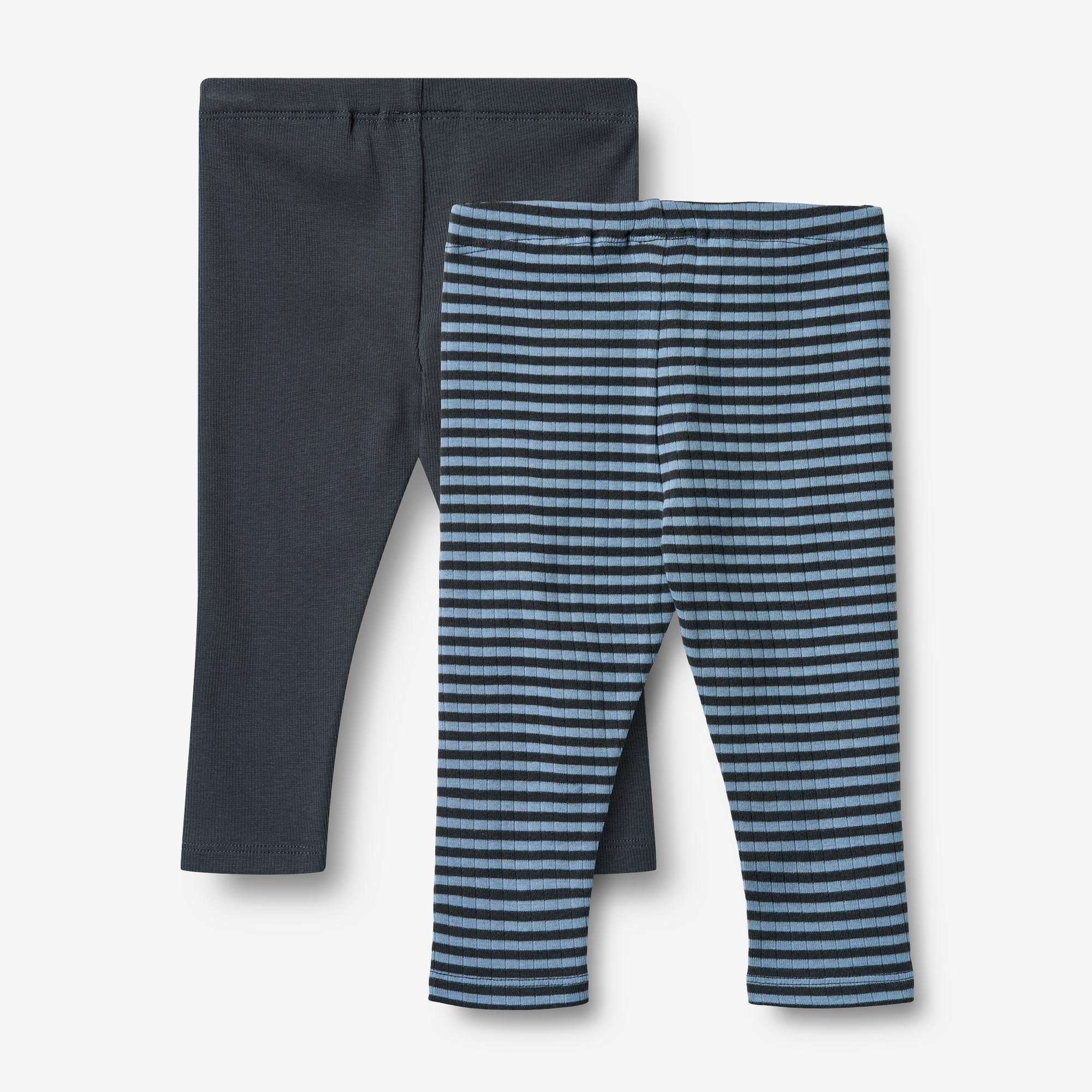 wheat-jules-leggings-bright-blue-stripe-baby-2er-bio image 6