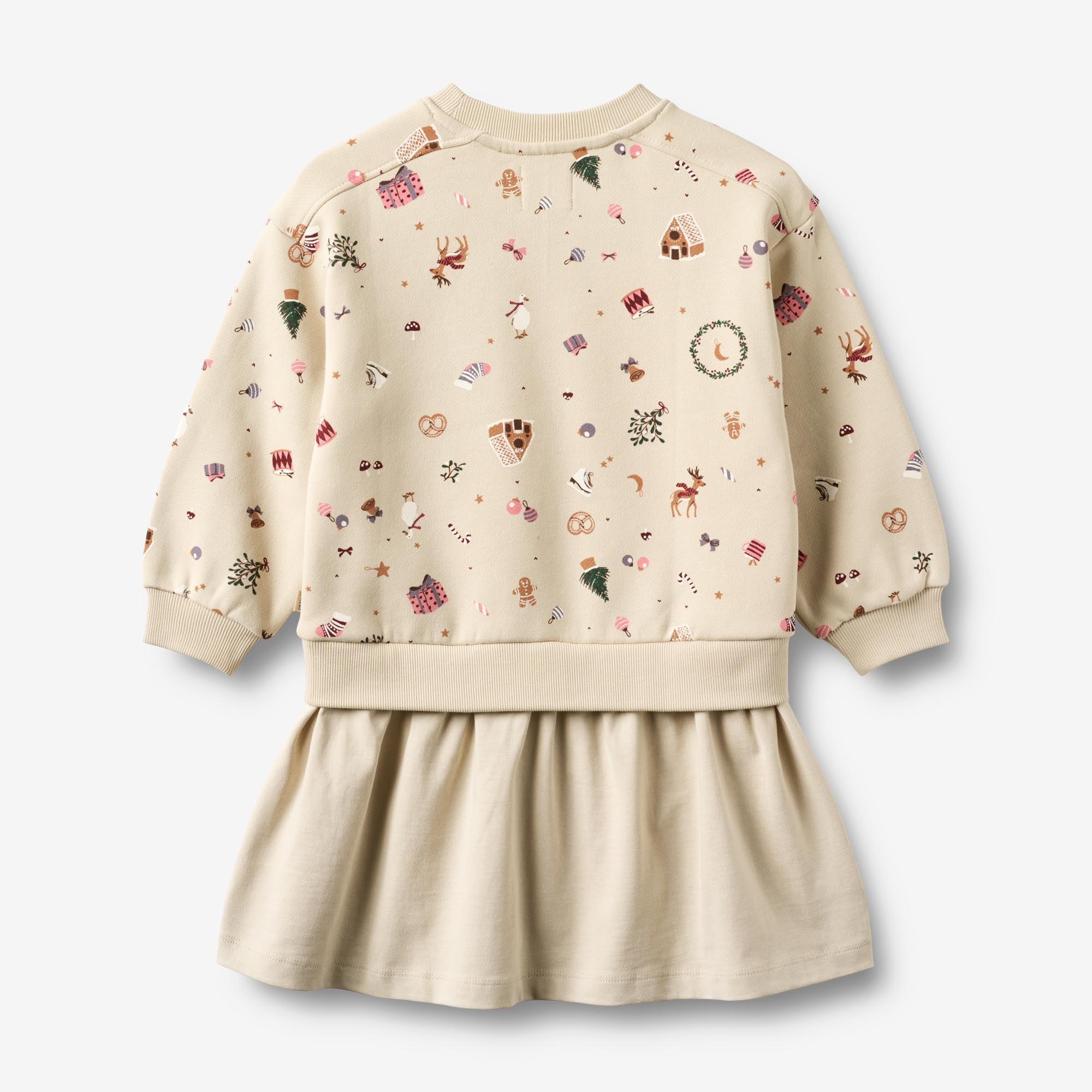 wheat-maggie-sweat-dress-l-s-offwhite-holiday-bio-baumwolle-kleid image 3