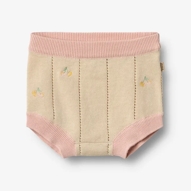 wheat-dua-strickshorts-baby-sandshell-aus-bio-baumwolle image 1