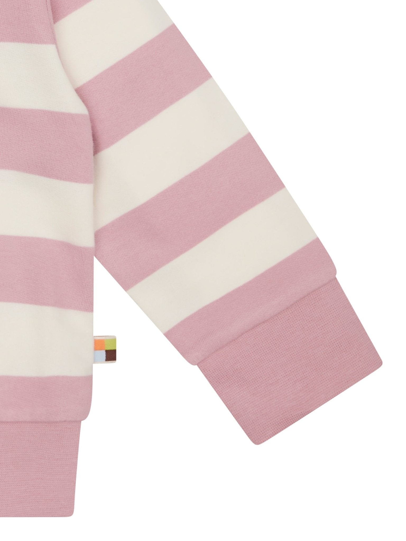 loud-proud-classics-sweatjacke-blockstreifen-aster-kapuze image 3