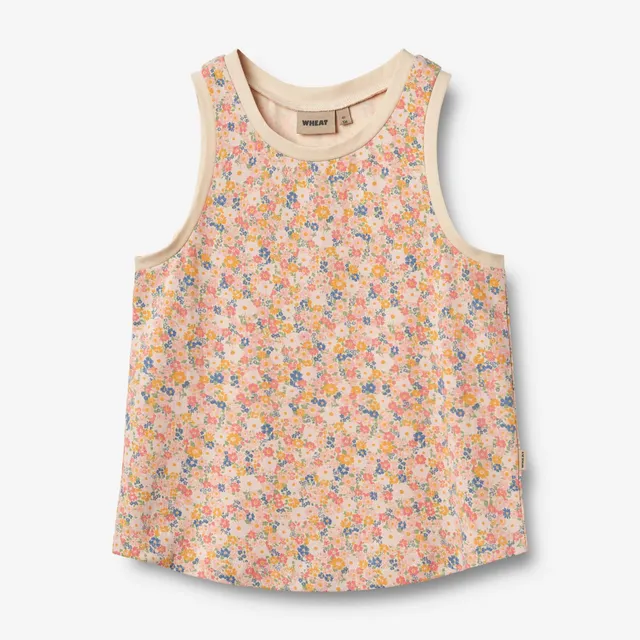 wheat-sava-top-multi-flowers-bio-95-cotton image 1