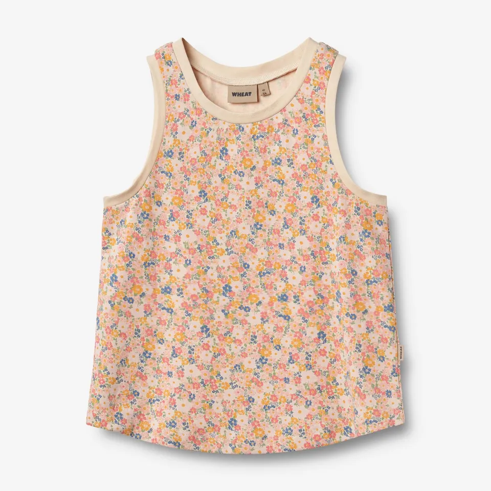wheat-sava-top-multi-flowers-bio-95-cotton image 1