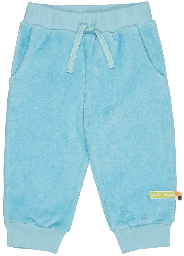 loud-proud-classics-hose-frottee-baby-lagoon-86-92-fisch-print image 1
