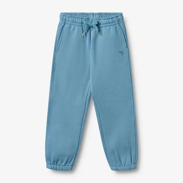 wheat-cruz-sweatpants-winter-blue-bio-baumwolle image 1