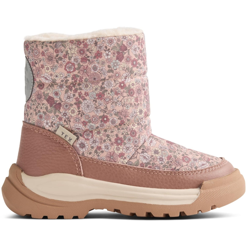 wheat-liza-tex-winterstiefel-rose-dust-flowers image 3