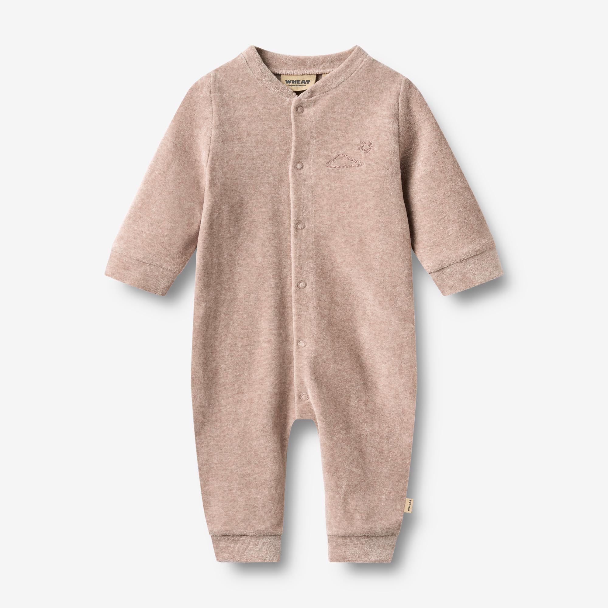 wheat-clothing-jumpsuit-avery-sky-overall-melange-rose-bio image 1