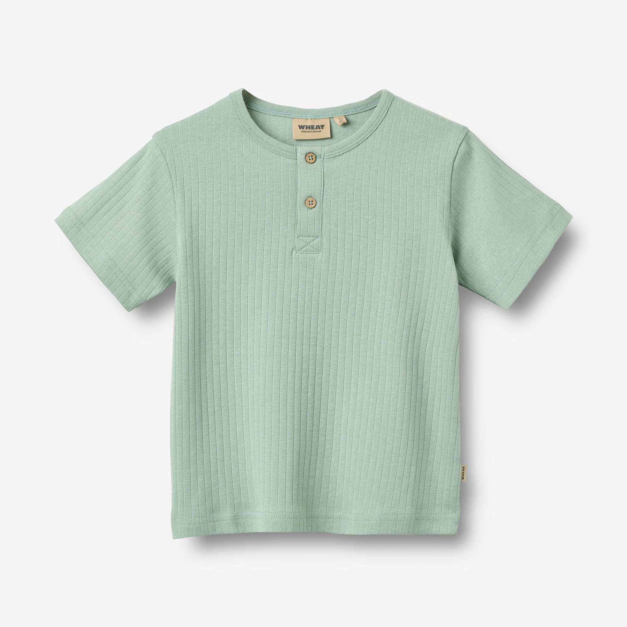 wheat-lumi-t-shirt-green-pool-bio-baumwolle image 1