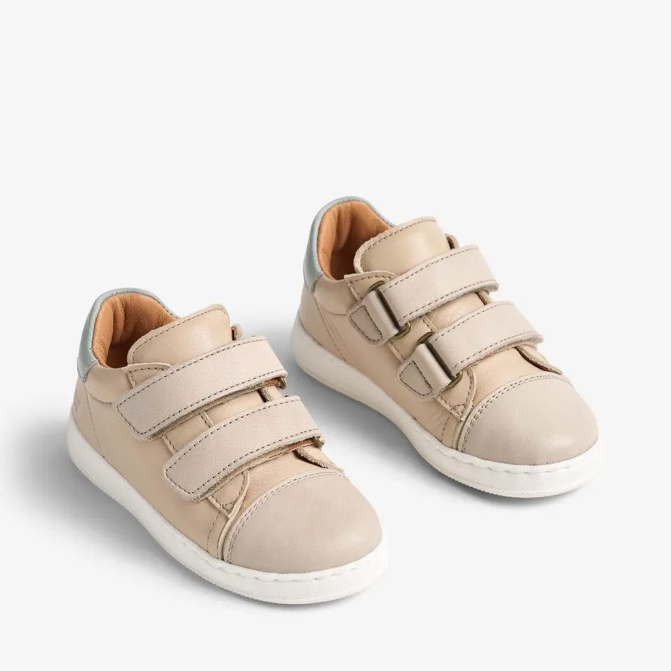wheat-velo-sneaker-kinder-eggshell-aqua-leder-klett image 1