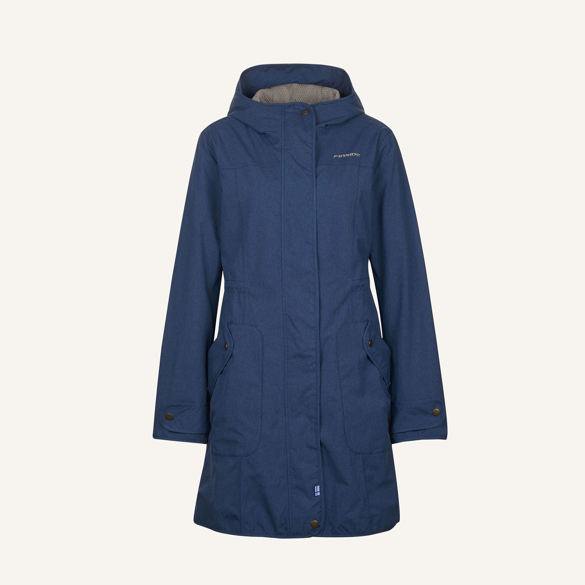 finkid-husky-onneksi-zip-in-au-enjacke-sage-denim-wasserfester-atmungsaktiver-pa image 1