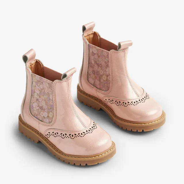 wheat-chelsea-double-elastic-champ-stiefel-rose-ballet image 1