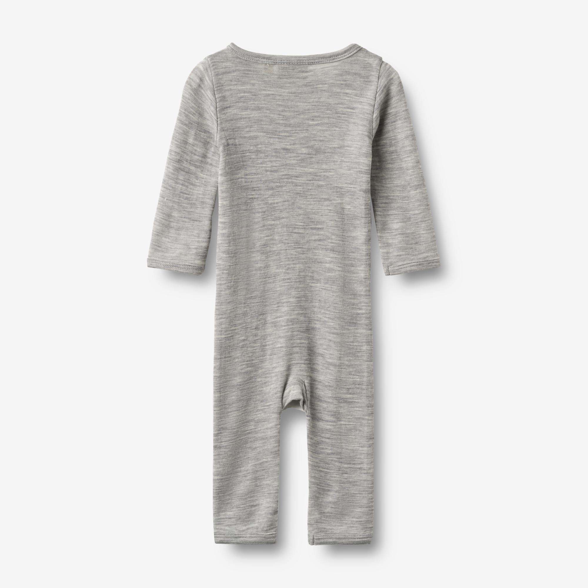 wheat-dusty-woll-jumpsuit-baby-melange-grey-merino image 2