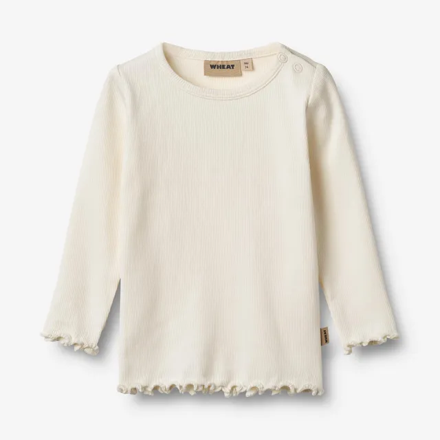 wheat-ida-langarmshirt-baby-ivory-bio-baumwolle image 1
