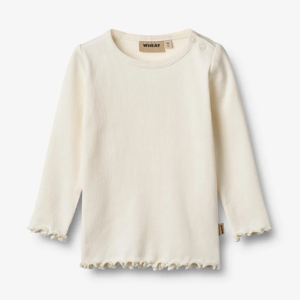 wheat-ida-langarmshirt-baby-ivory-bio-baumwolle image 1