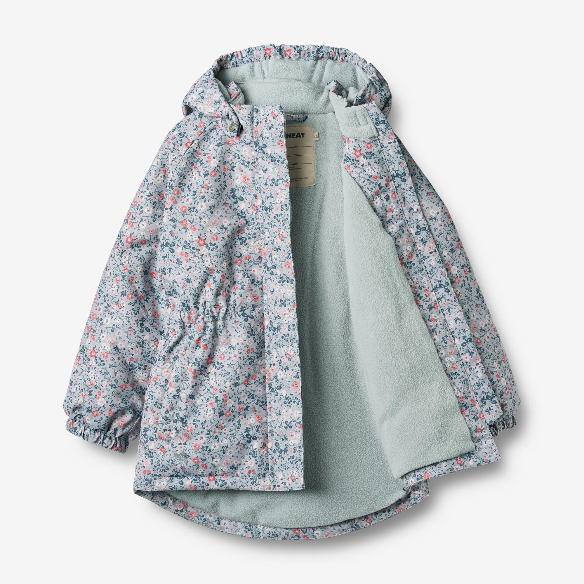 wheat-petra-jacke-soft-rain-flowers-wasserdicht-recycelt image 2