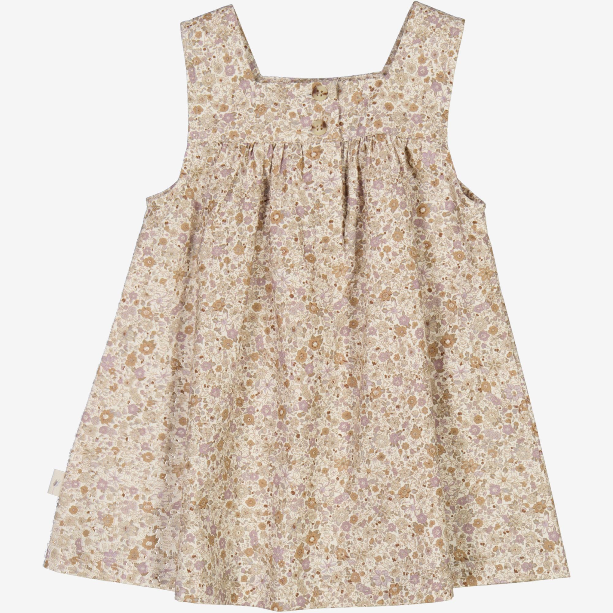 wheat-ayla-kleid-baby-soft-lilac-flowers-bio-sommer image 2