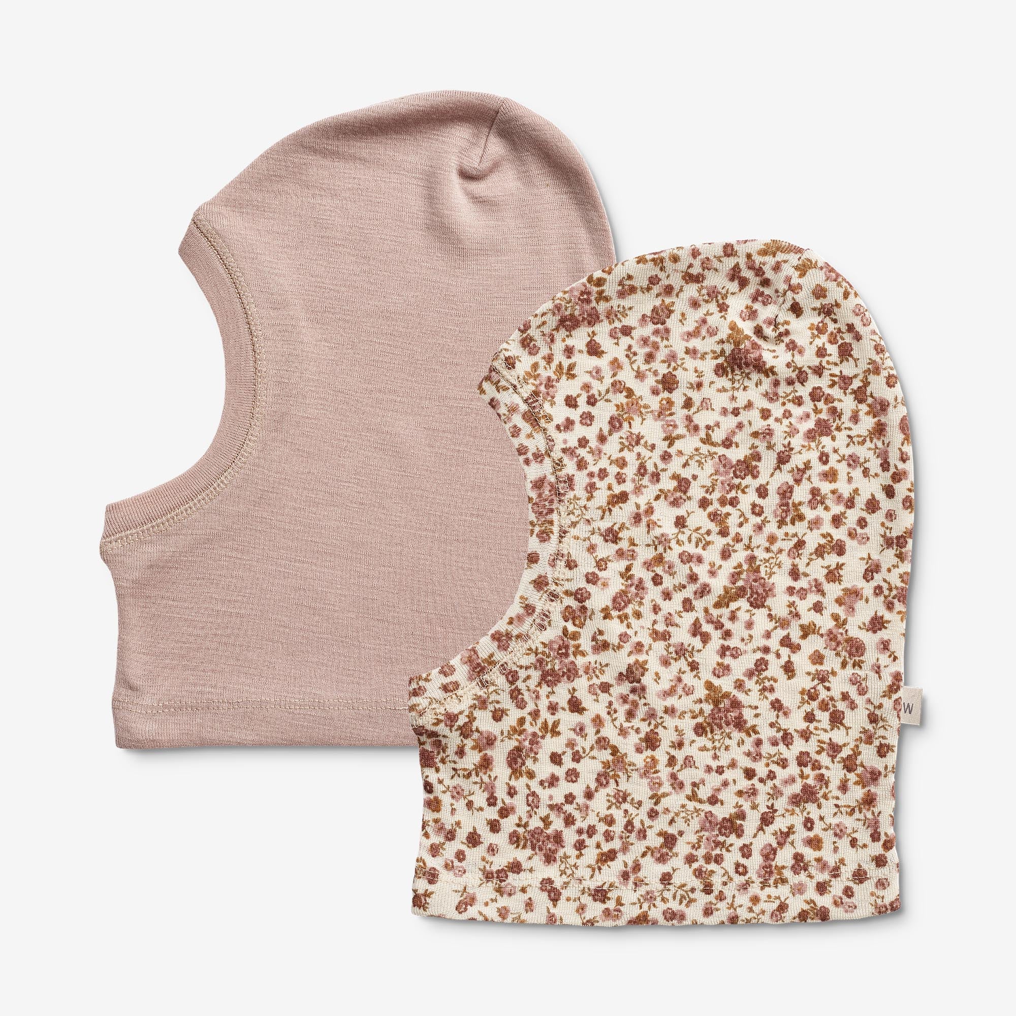 wheat-kim-balaclava-2er-rose-flowers-merinowolle image 1