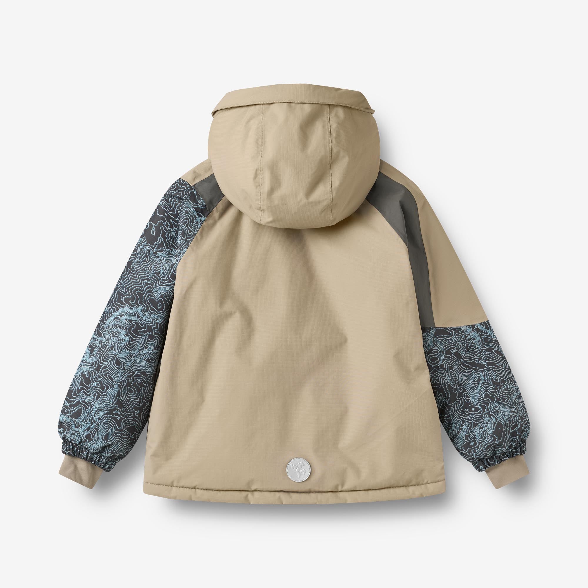 wheat-sneen-skijacke-grey-stone-jungen-wasserdicht image 5