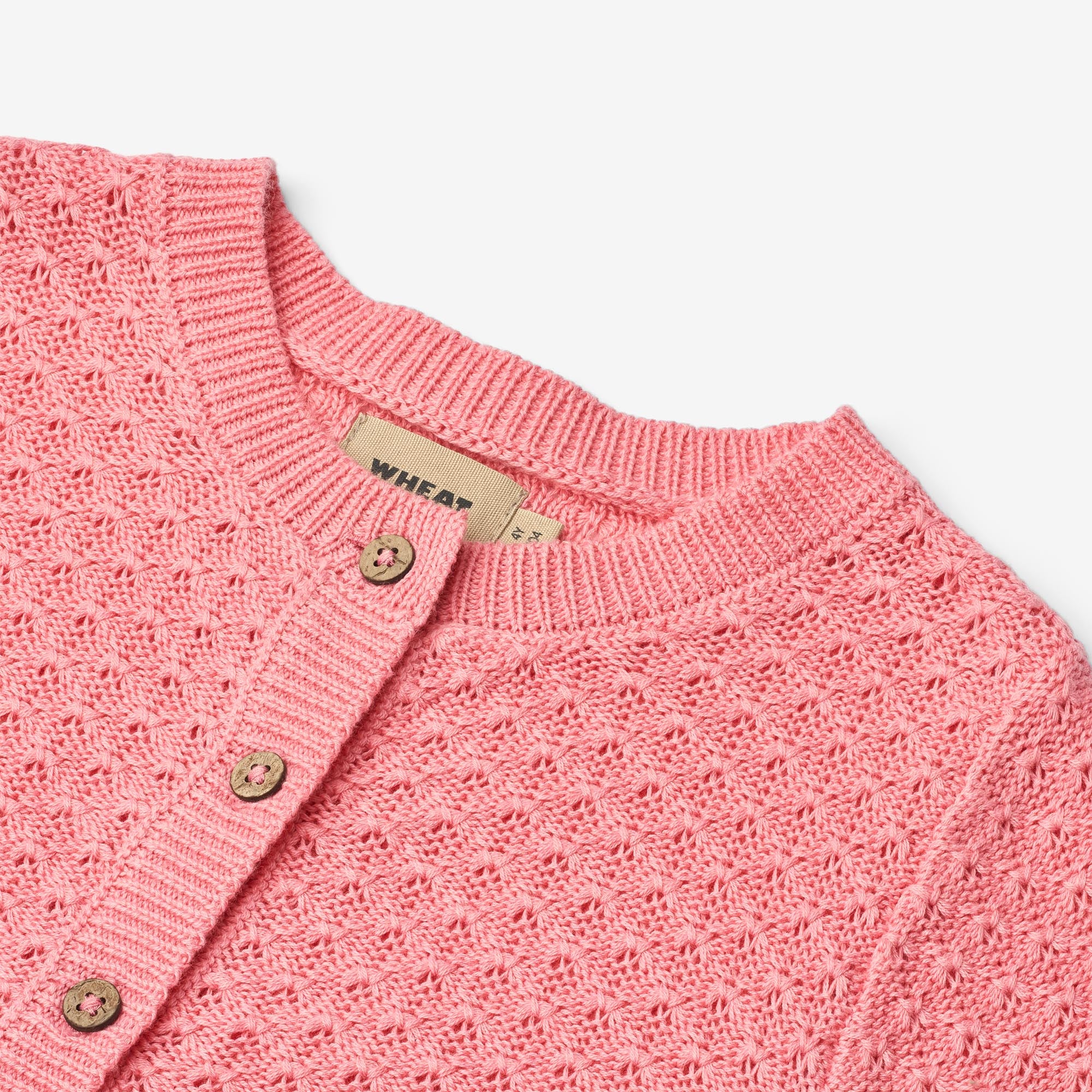 wheat-magnella-strickjacke-m-dchen-bio-baumwolle-pink image 3