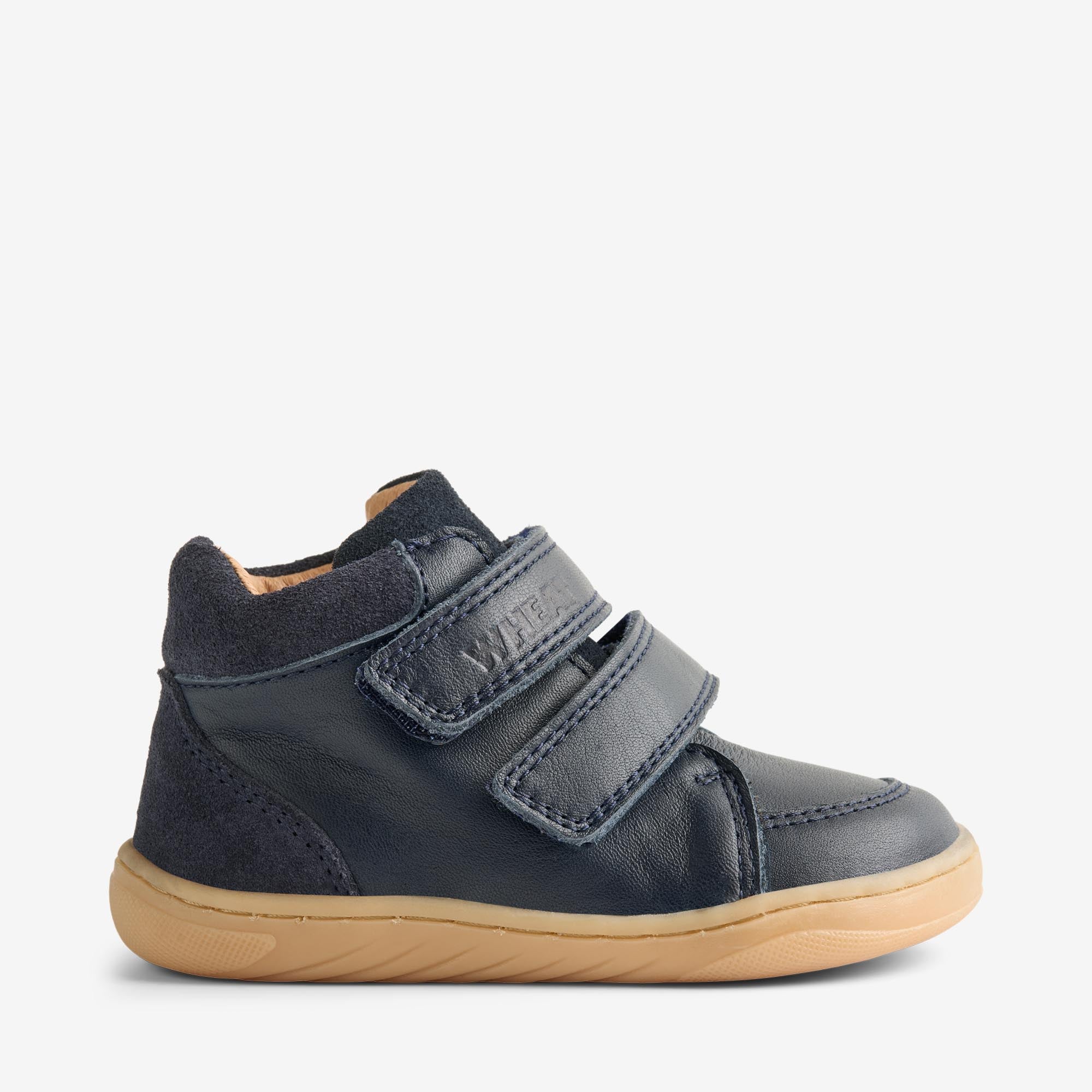 wheat-barry-prewalker-baby-navy-leder-barfu image 2