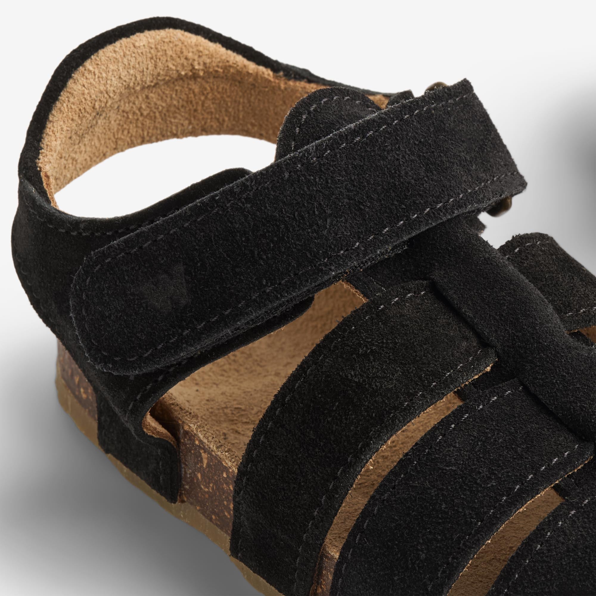 wheat-izzy-sandale-schwarz-wildleder-verstellbar image 5