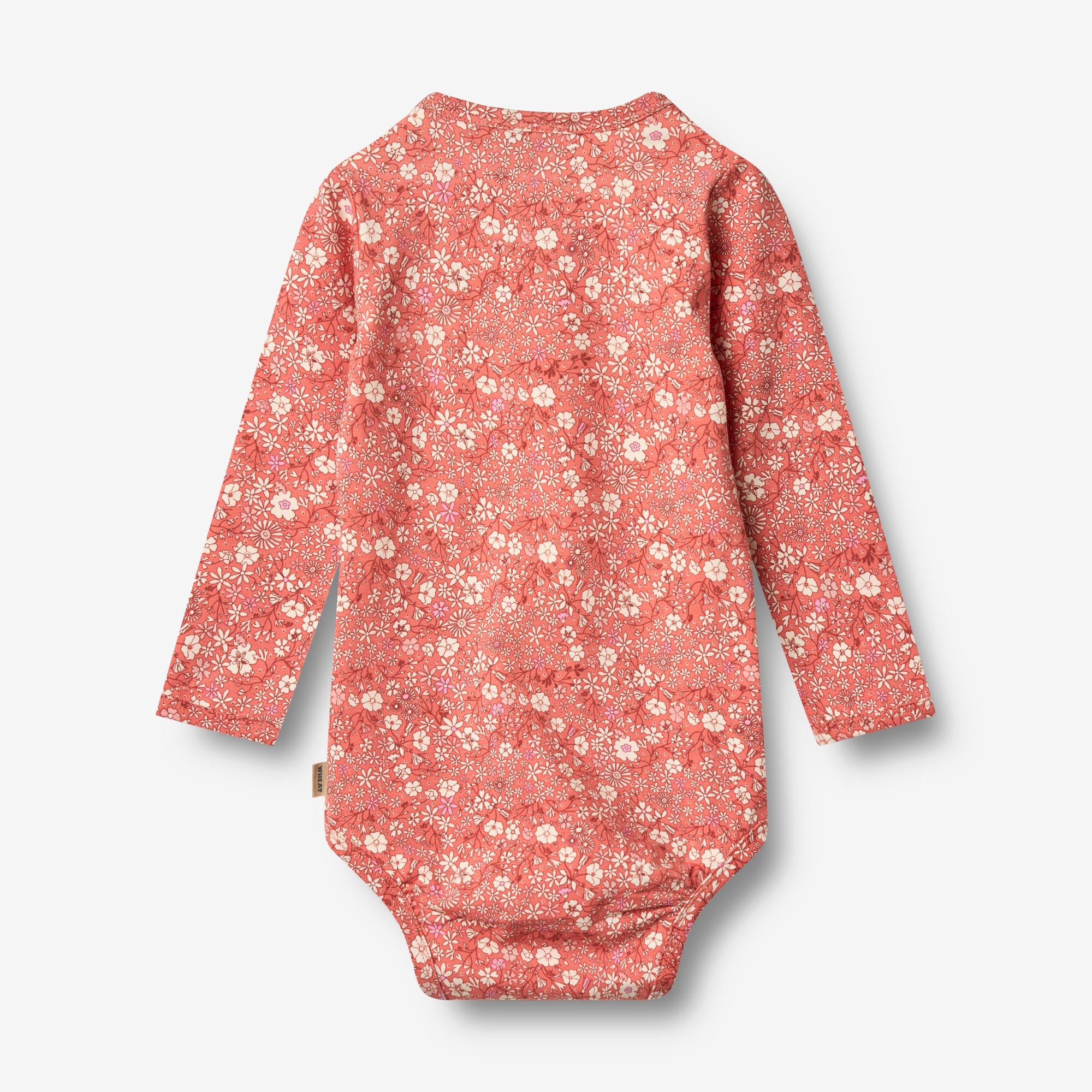 wheat-liv-langarmbody-coral-flowers-baby-bio image 2