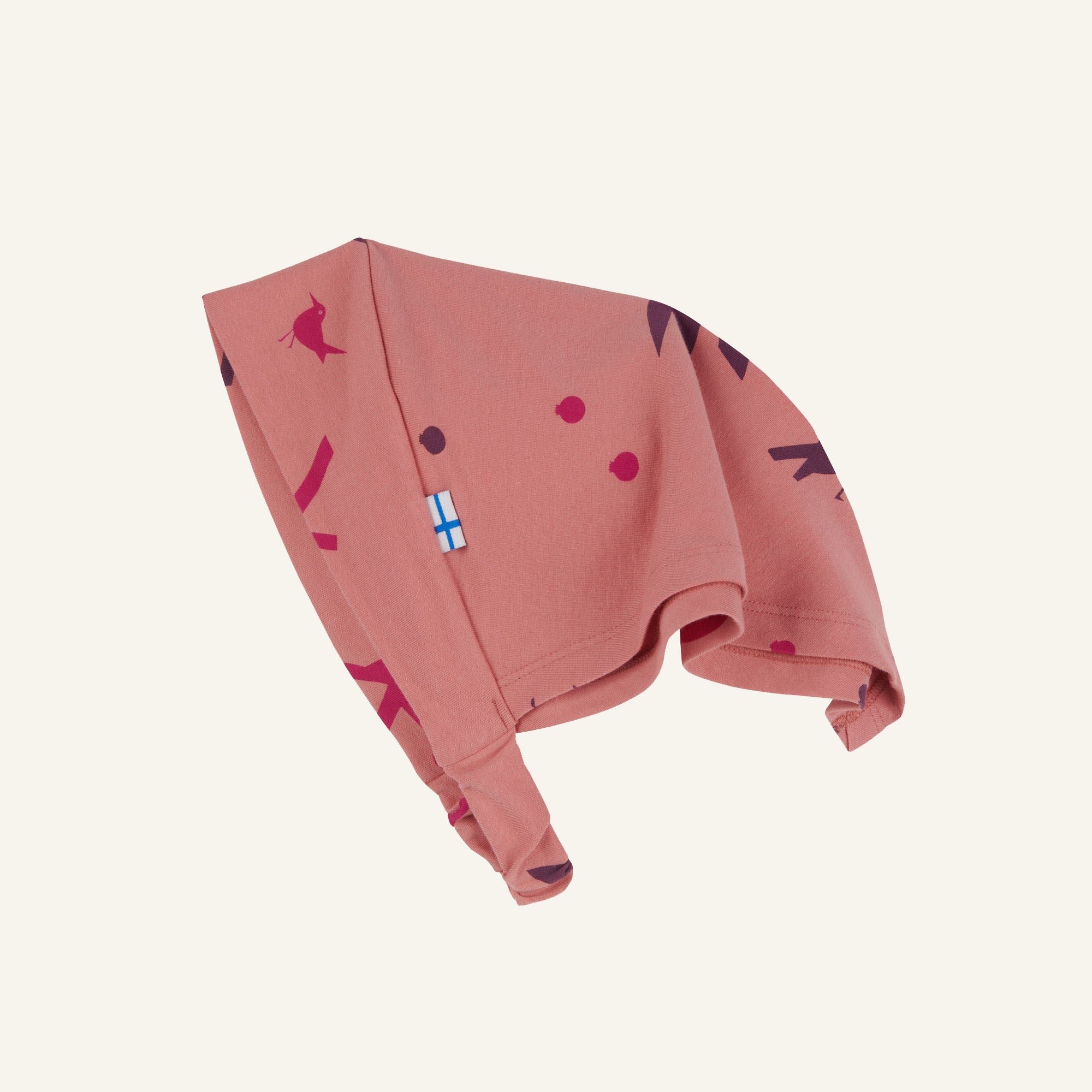 finkid-husky-huivi-kopftuch-terra-cotta-onesize-bio-baumwolle image 2