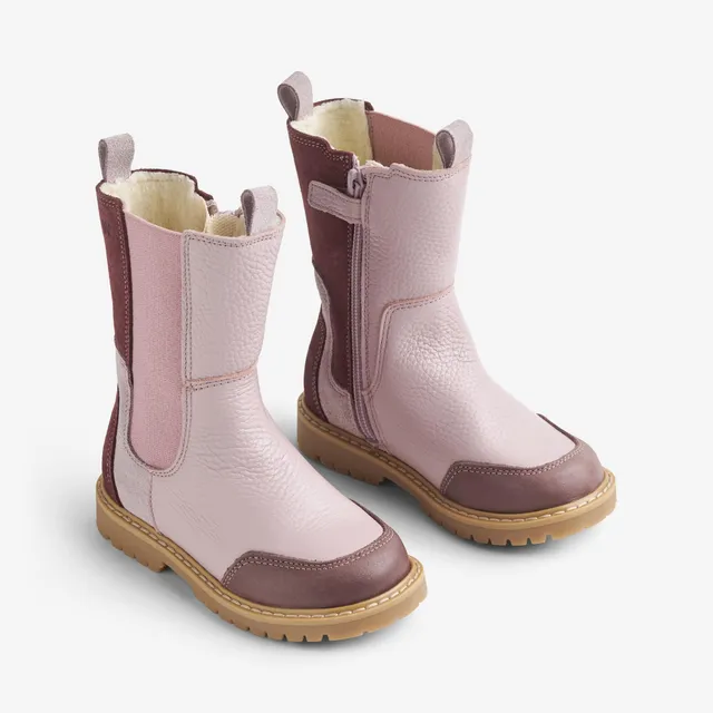wheat-sonni-tex-chelsea-stiefel-soft-lilac-leder image 1
