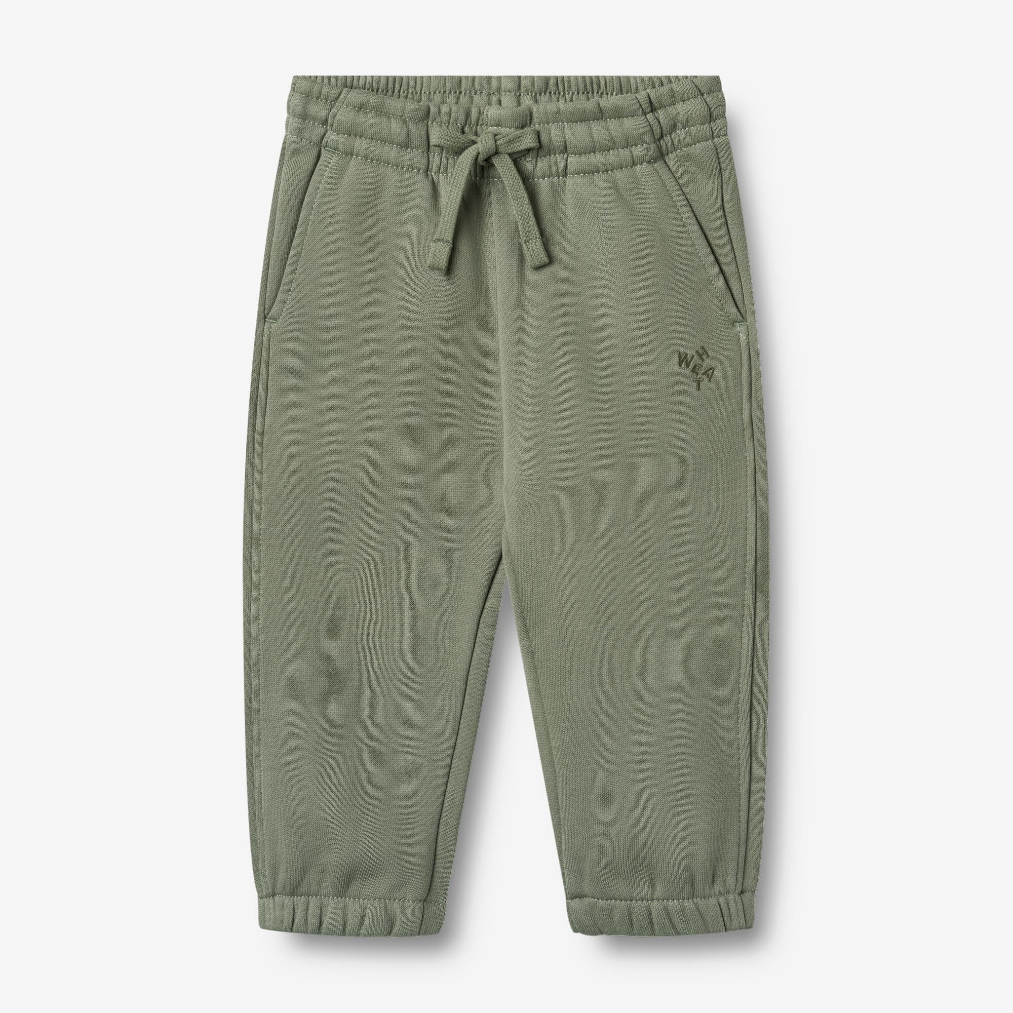 wheat-cruz-sweathose-dusty-green-bio-baumwolle-baby image 1