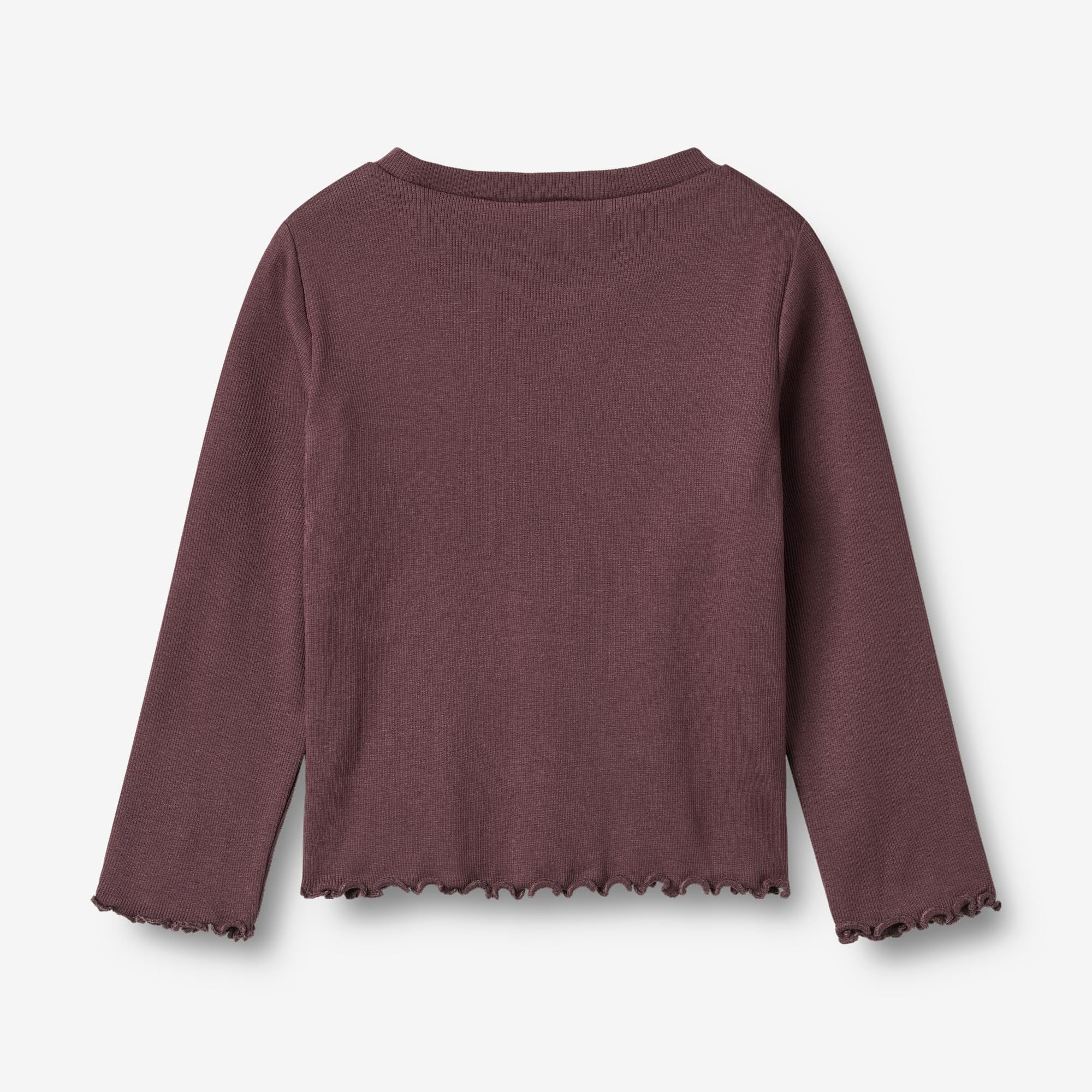 wheat-clothing-else-langarmshirt-fudge-modal-mix image 2