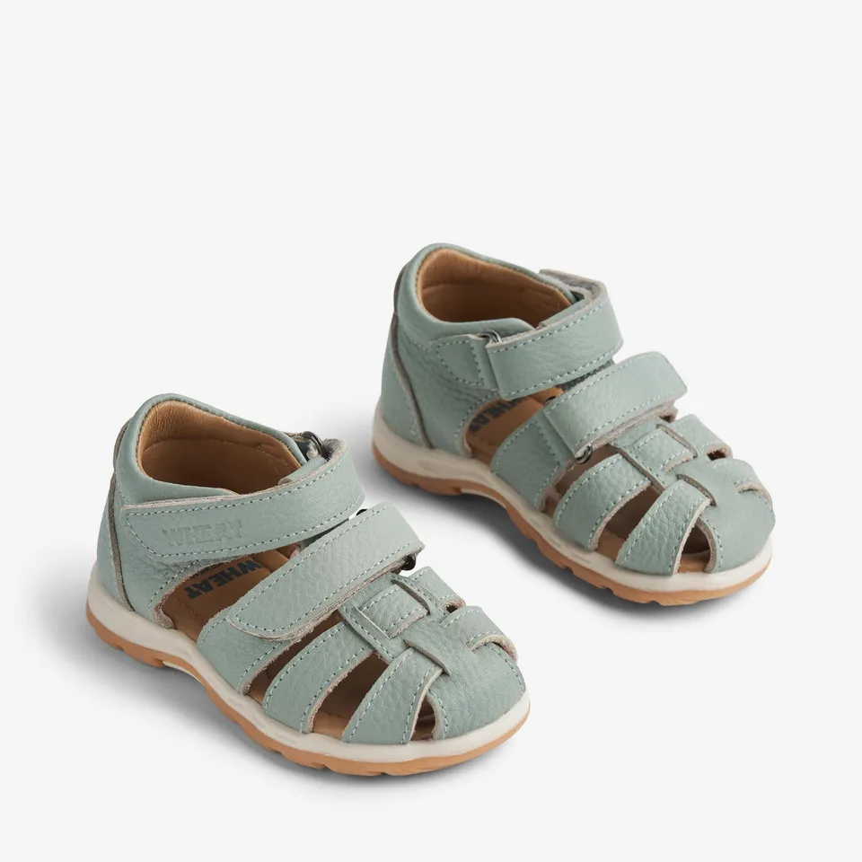 wheat-footwear-sandale-frei-l-aquaverde-leder-gr-n image 1