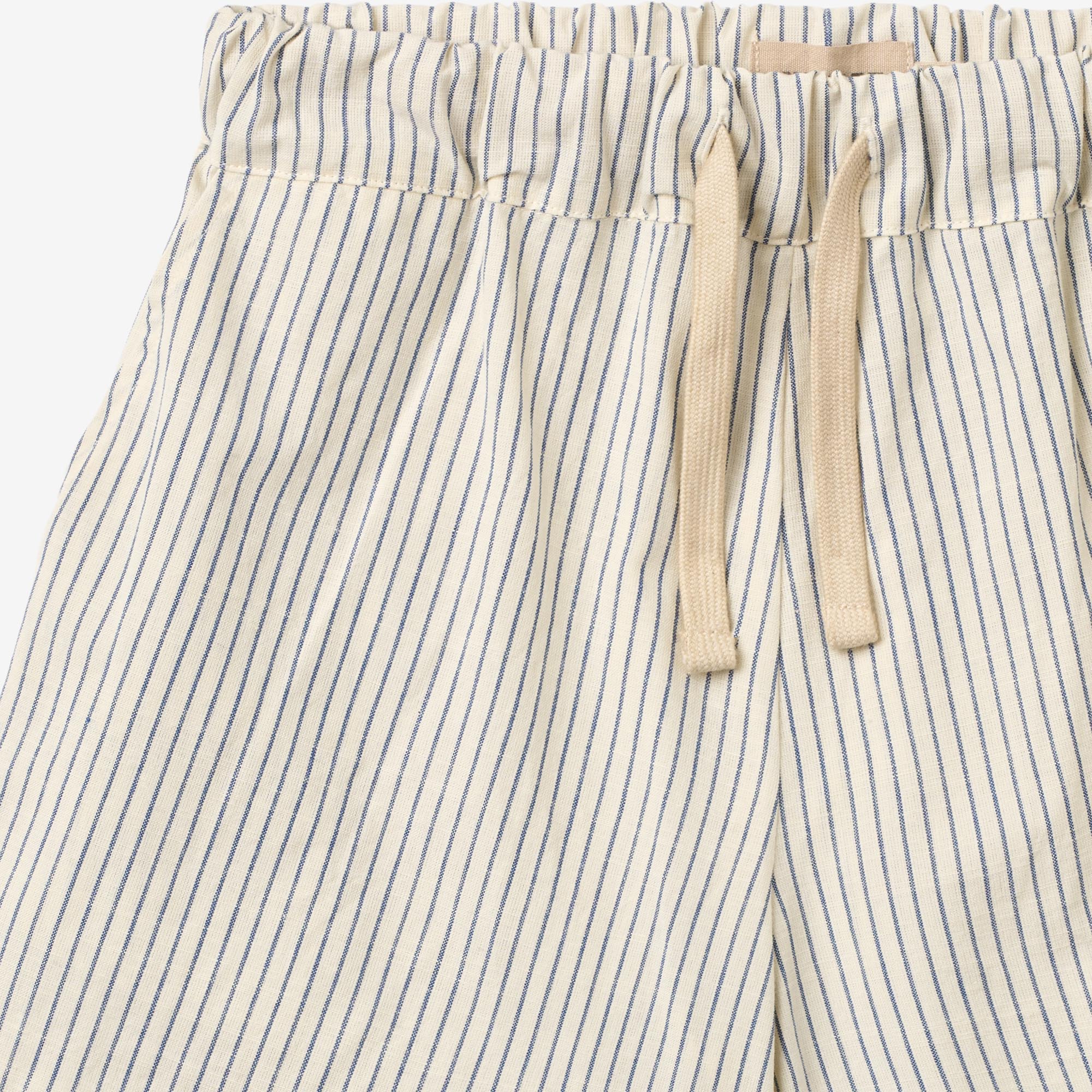 wheat-cuba-shorts-dark-blue-stripe-bio-baumwolle image 3