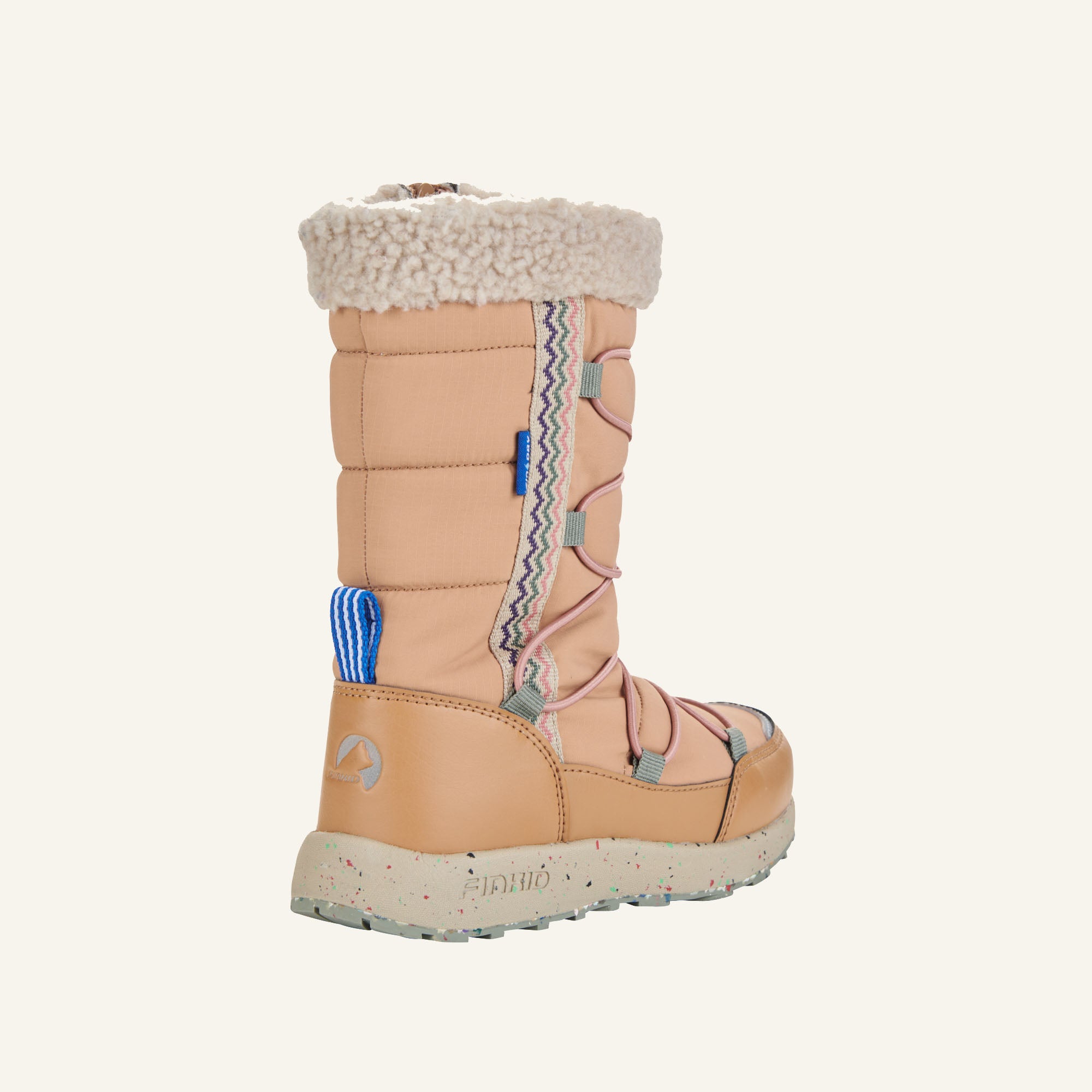 finkid-husky-lauma-winterstiefel-cranberry-28-wasserdicht image 3