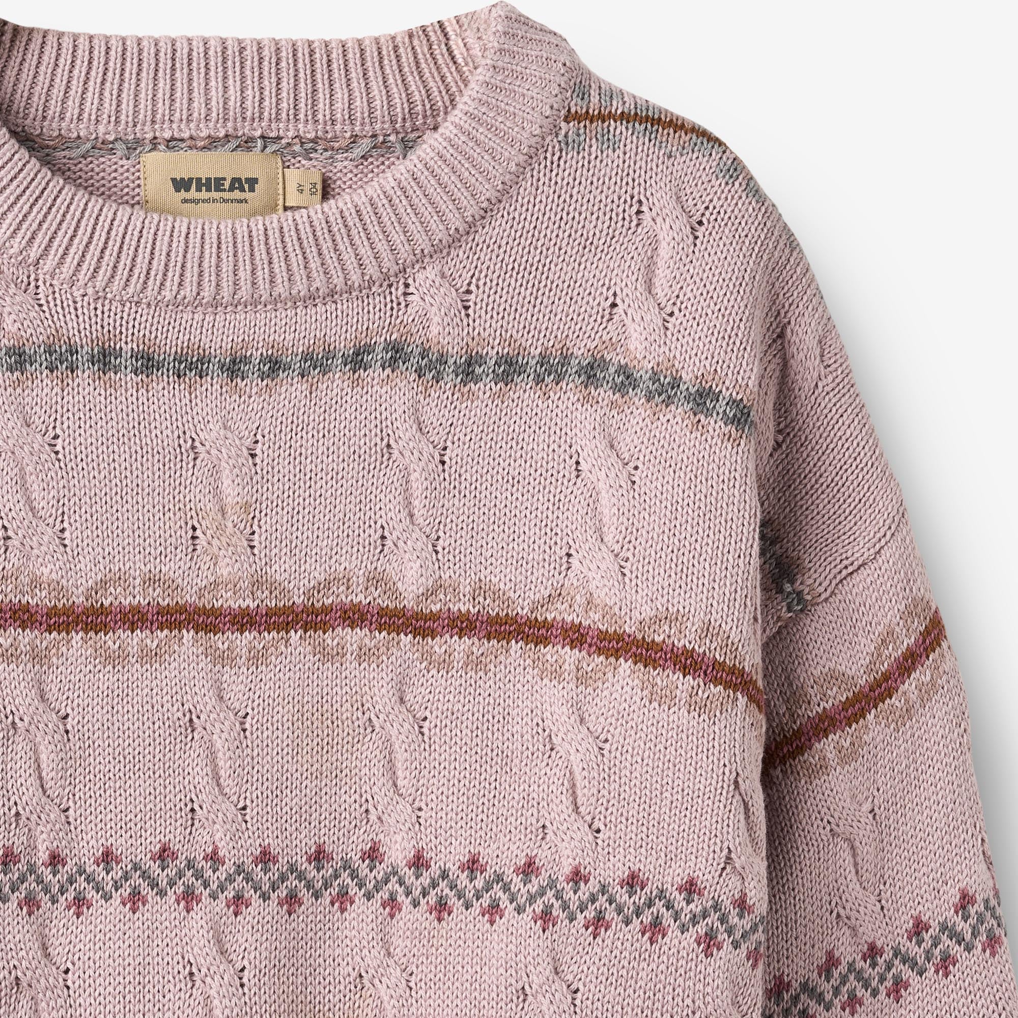 wheat-jacquard-knit-harper-pullover-soft-lilac-bio-baumwolle image 4