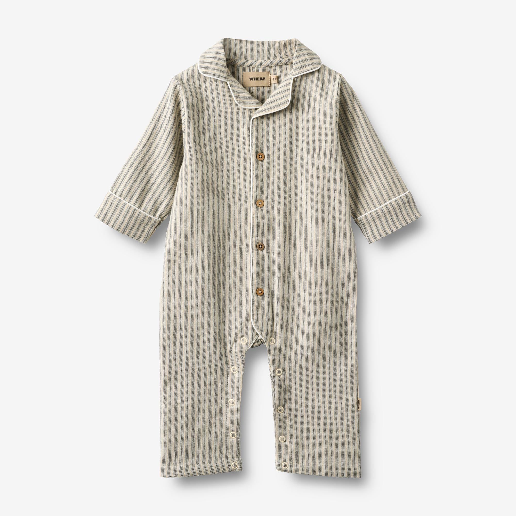 wheat-lennie-nachthemd-blue-stripe-bio-baumwolle image 1