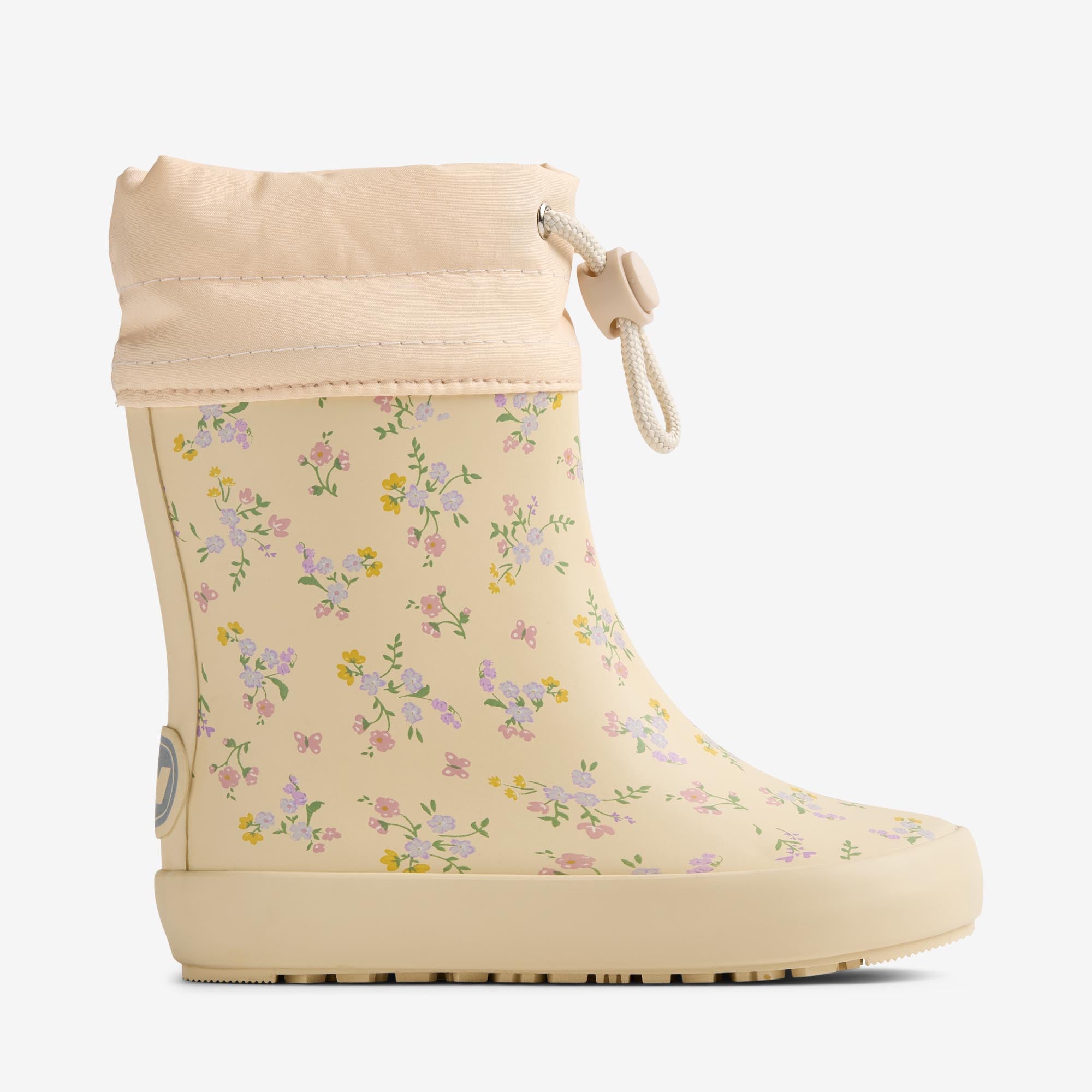 wheat-zerro-kinder-gummistiefel-barely-apricot-flowers image 3