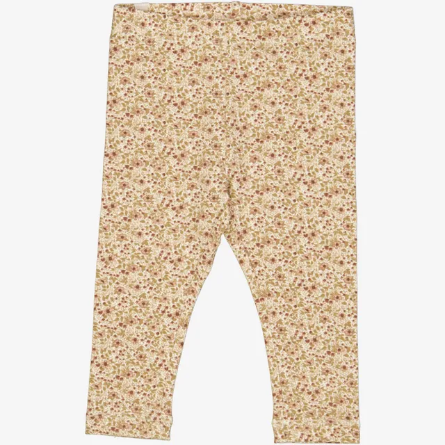 wheat-baby-jersey-leggings-eggshell-flowers-bio-baumwolle image 1