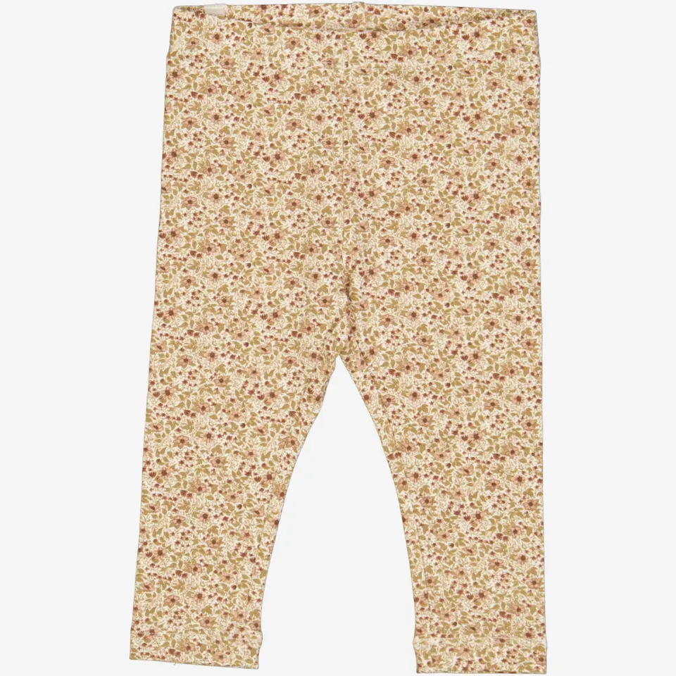 wheat-baby-jersey-leggings-eggshell-flowers-bio-baumwolle image 1