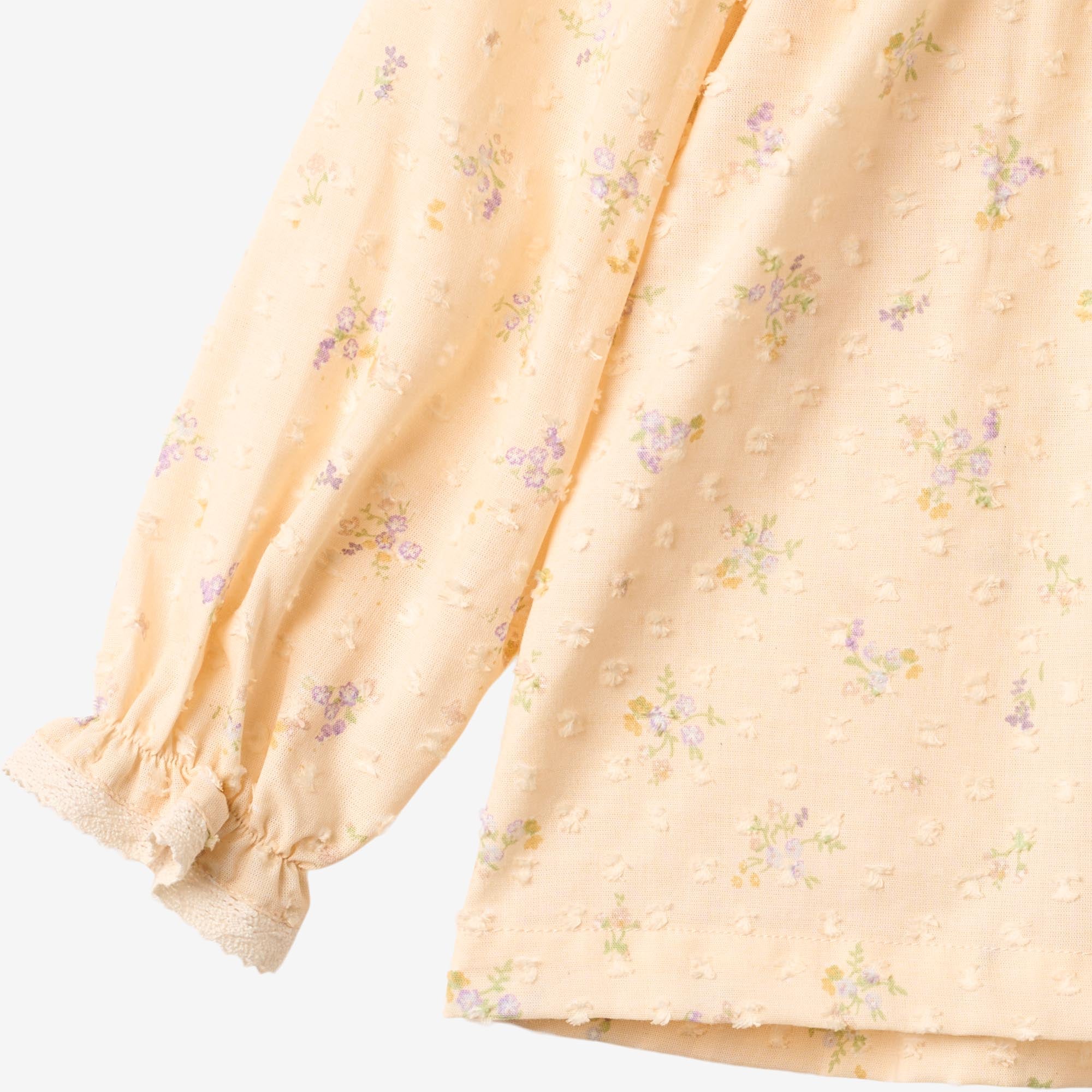wheat-merle-barely-apricot-langarm-bluse-baby-bio-blumen image 3