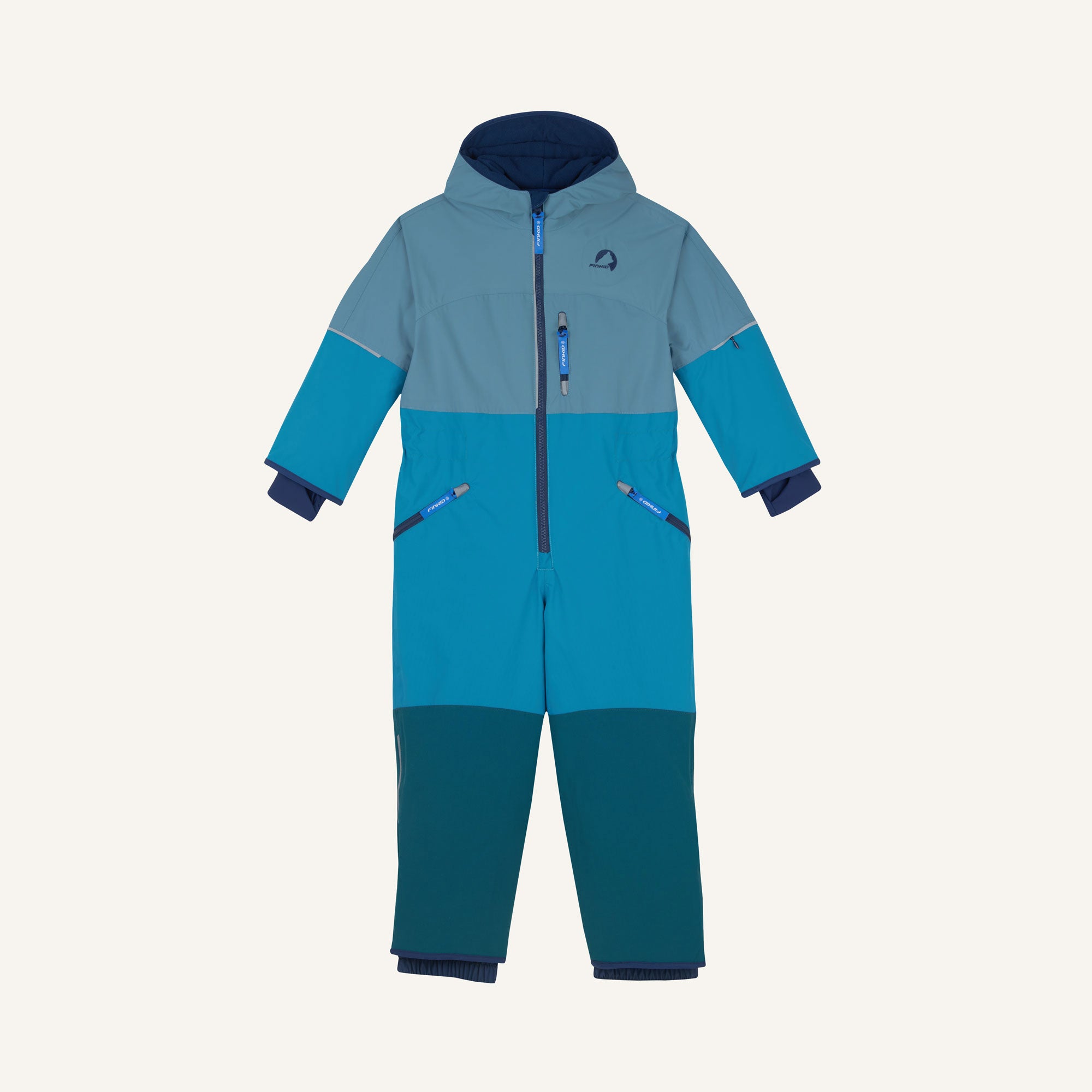 finkid-husky-akrobaatti-overall-navy-cinnamon-120-130-warm image 1