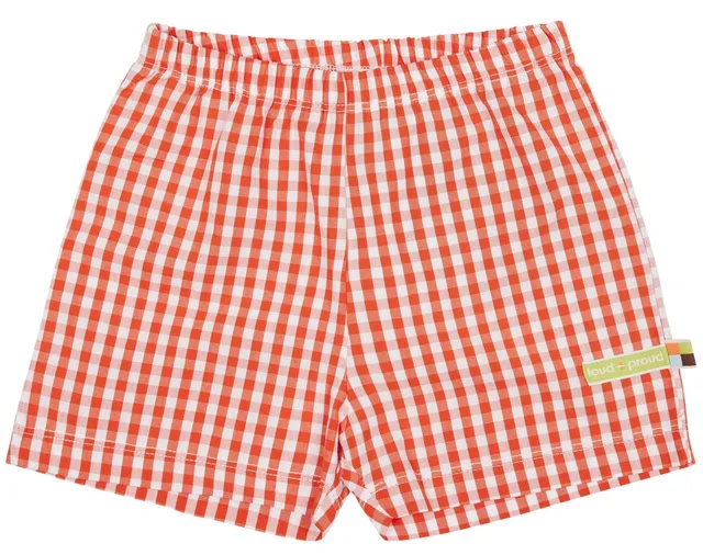 loud-proud-classics-short-vichy-karo-kinder-copper-sommer image 1
