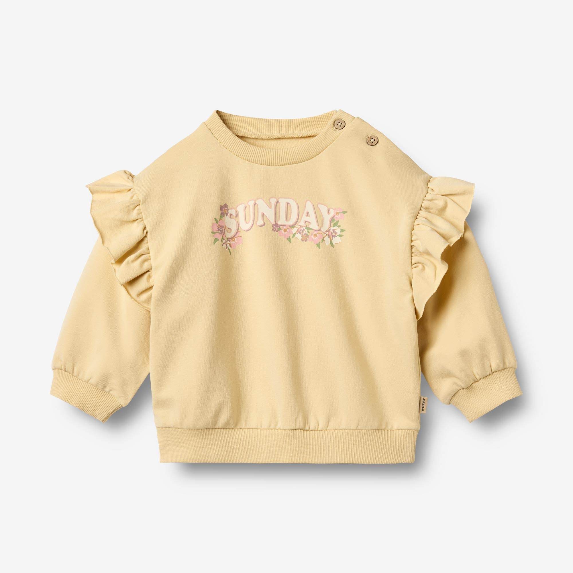 wheat-lulle-sweatshirt-l-s-pullover-chamomille-bio-baumwolle image 1